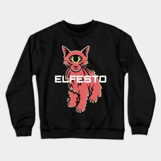 Trippy Cat Crewneck Sweatshirt